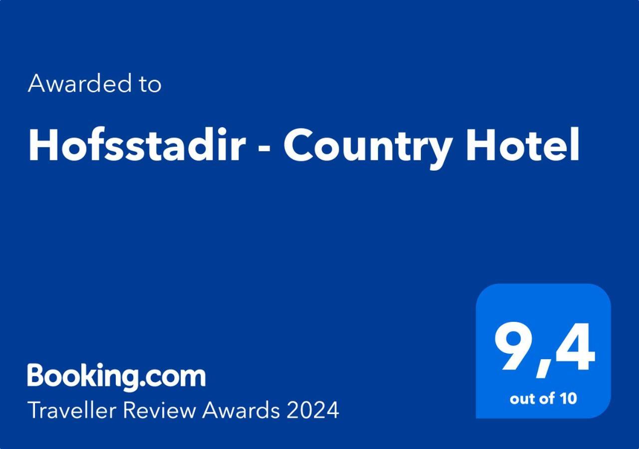 Hofsstadir - Country Hotel Hofstathir Ngoại thất bức ảnh